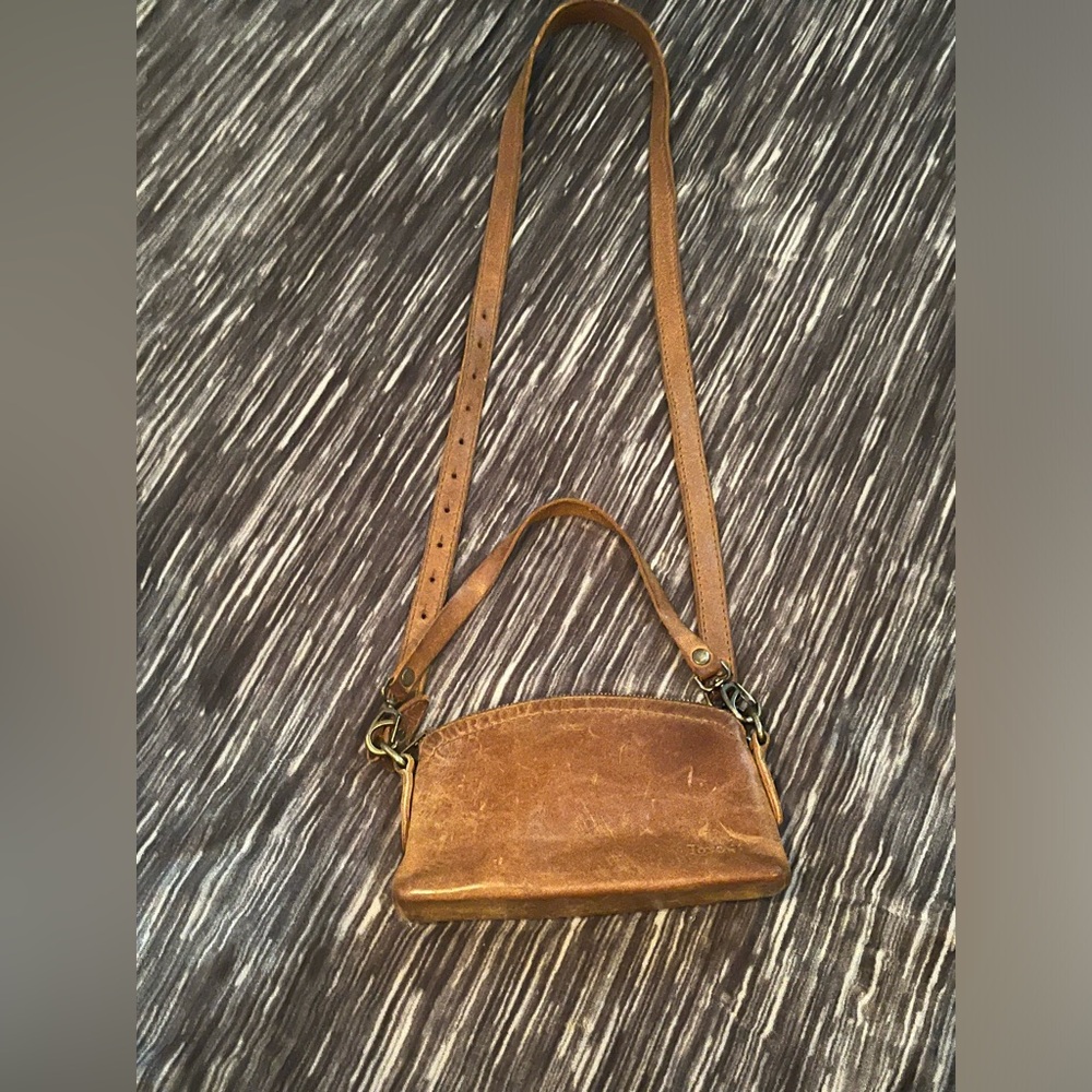 Love 41 small brown leather purse